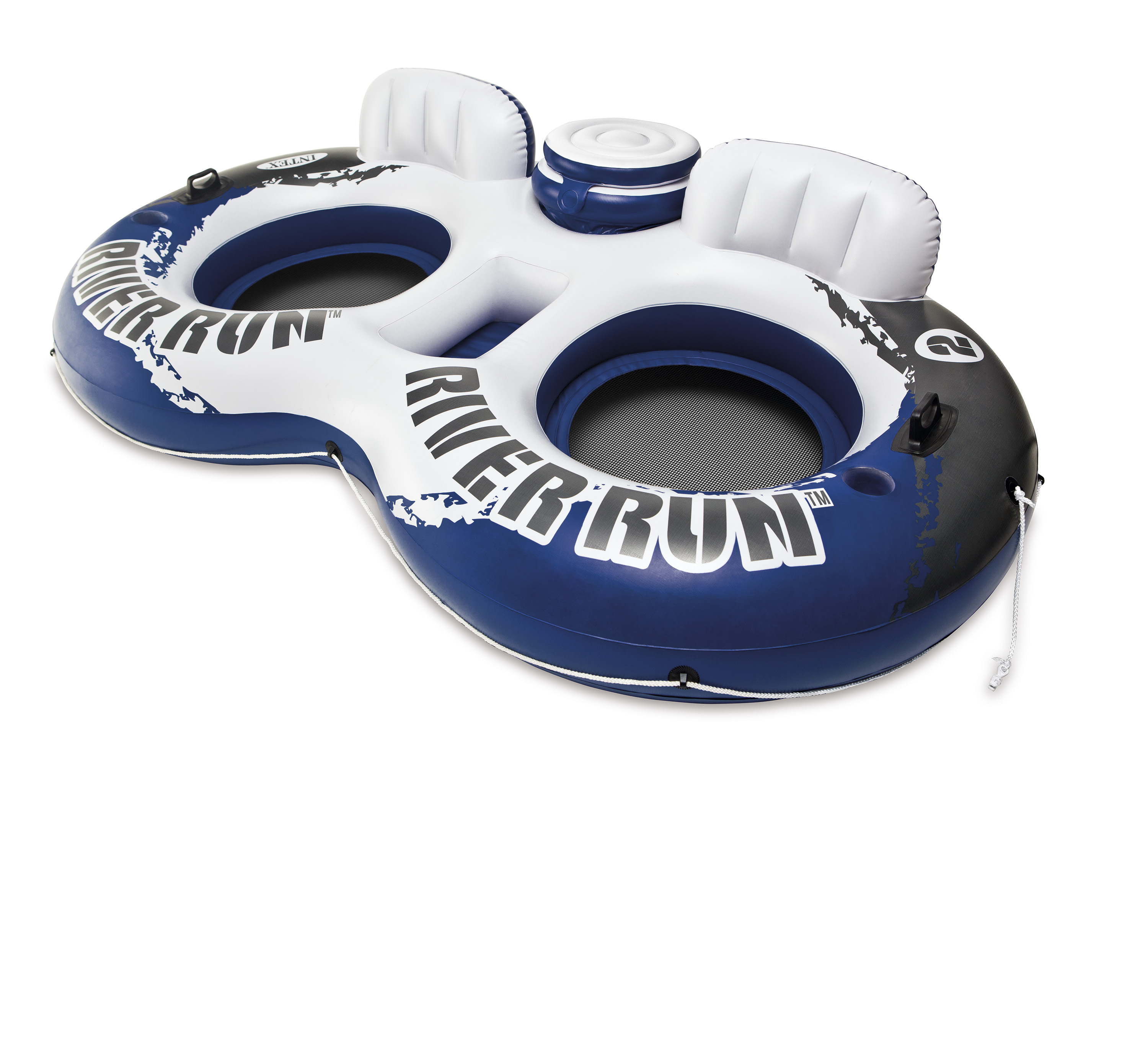 duurzame grondstof Voor een dagje uit brandstof Intex Lounge zwemband met rugleuning | River Run Zwemband